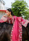JULIET wearing this beautiful dress from ELAF LUXURY LAWN 2025 VOL 2